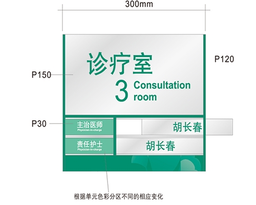 河南科室标识牌供选方案A