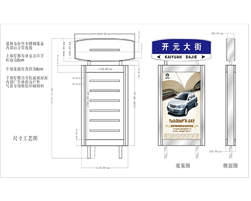 河南地名标识牌